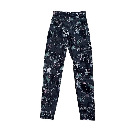 SWEATY BETTY Zero Gravity Slate Gray Nourish Print 7/8 Length Leggings Size XXS - Picture 1 of 7